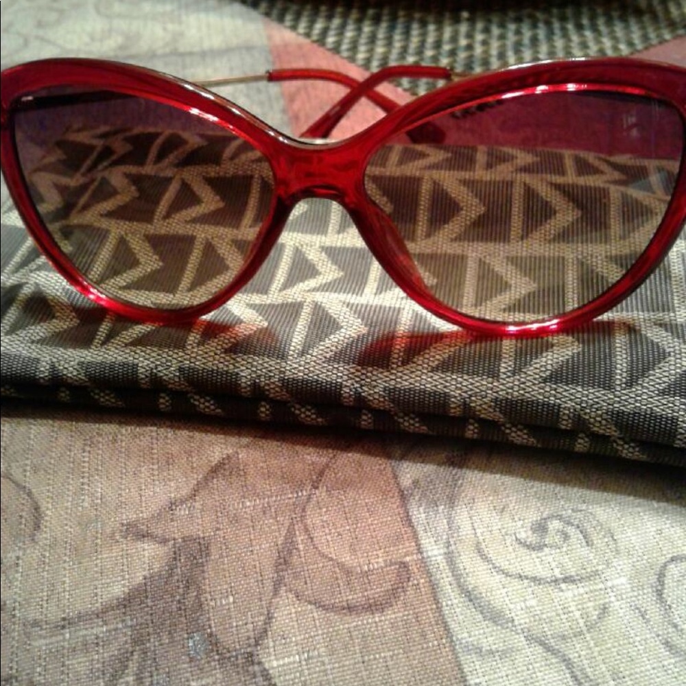 Michael Kors Cherry Red Sunglasses w/case